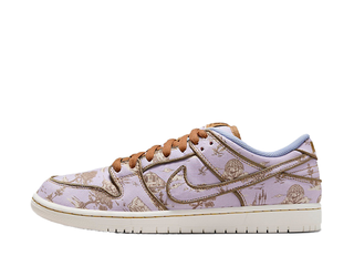 Nike SB Dunk Low PRM "Toilette" Football Grey/Coconut Milk/Khaki/Flat Gold/Sail/Dragon Red 28.5cm