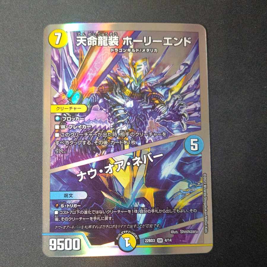 天命龍装 ホーリーエンド/ナウ・オア・ネバー SR