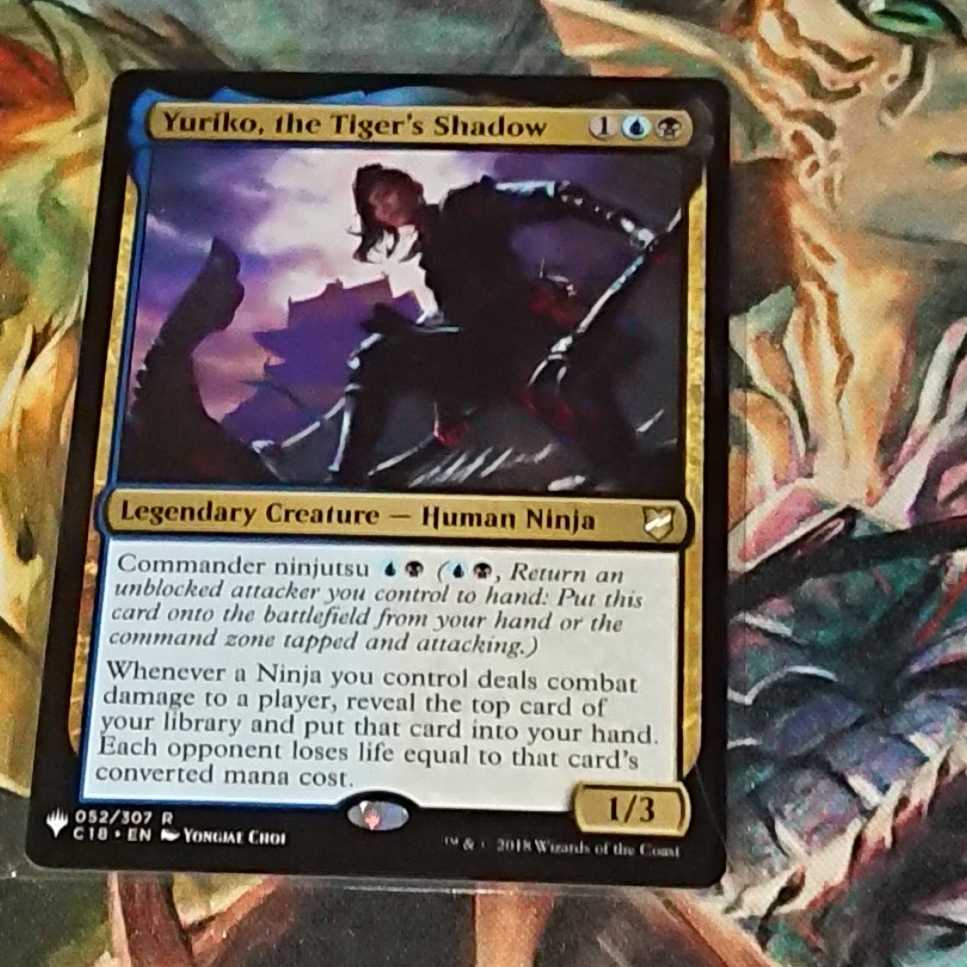 【MTG】虎の影、百合子　MB1版