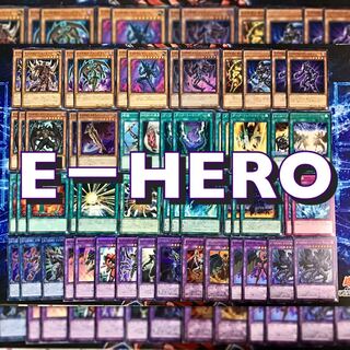 新制限本格構築 【E-HERO】デッキ EX15枚&スリーブ セット