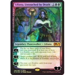 MTG SDCC 2018 死が触れぬ者、リリアナ FOIL 英語 EX+](FOIL)(2018)死が触れぬ者、リリアナ/Liliana, Untouched by
