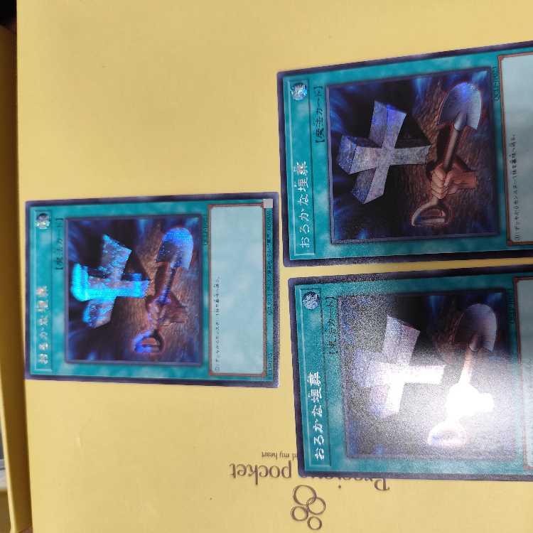 Foolish Burial Secret Rare QCLP-JP023 Set of 3