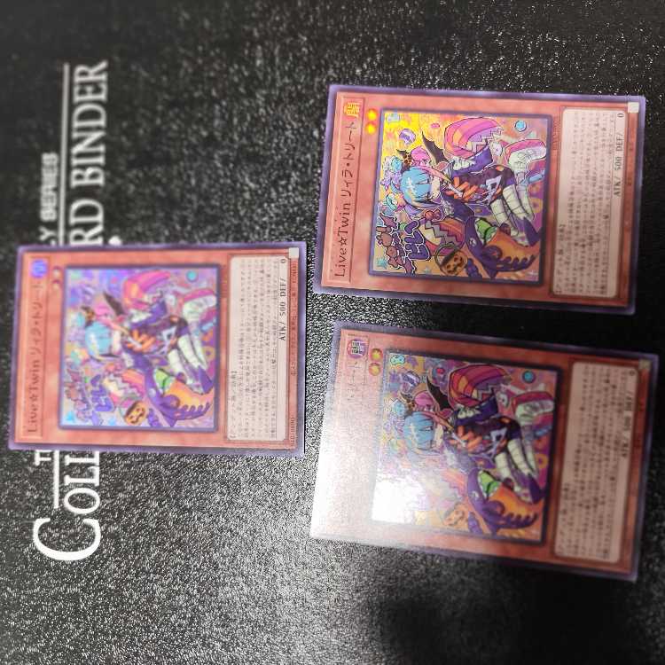 Live☆Twin Lil-la Treat Super Rare JP028 Set of 3