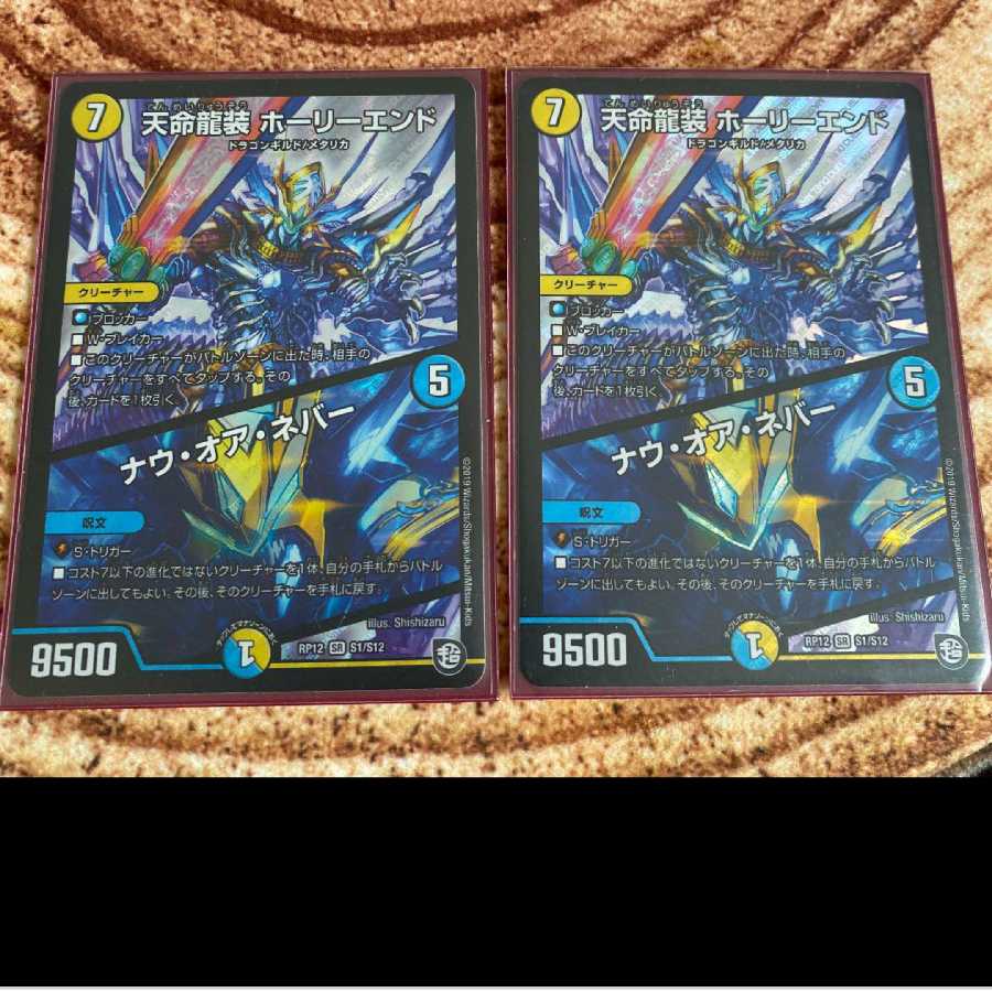 天命龍装ホーリーエンド/ナウ・オア・ネバー 2枚