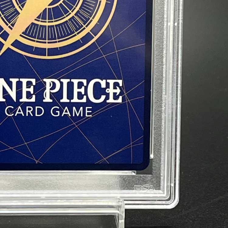 【PSA10】トラファルガー・ロー(パラレル)(スーパーパラレル)(コミックパラレル・コミパラ・漫画背景) P-SR OP05-069