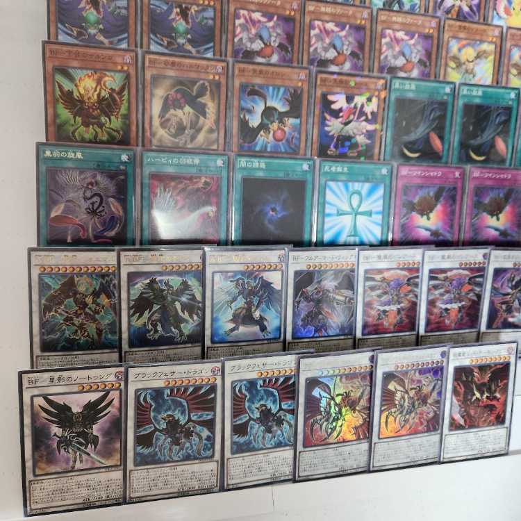 Mountain Store Fast Shipping BF Deck Blackfeather Deck Pre-Built Deck Blackwing - Simoon the Poison Wind BF - Genshiyou no Suzuri Blackwing - Pinaki the Waxing Moon Blackwing Full Armor Master Blackwing - Blackfeather Assault Dragon BF - Boreath the Demon