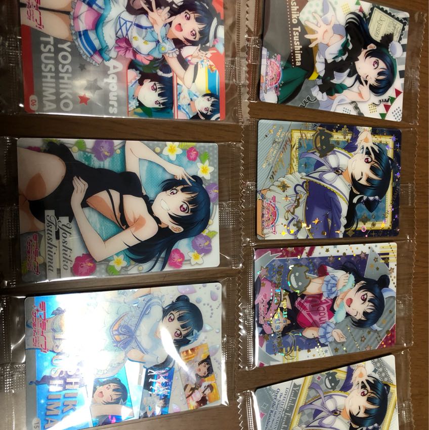 ラブライブサンシャインウエハース津島善子箔押しあり