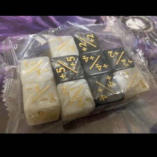 +1/+1, -1/-1 Modification Dice Counter 5 each (set of 10)