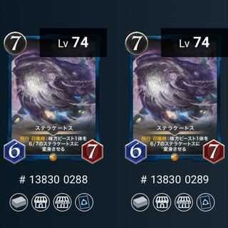 Set of 2, stellakates, with spi.