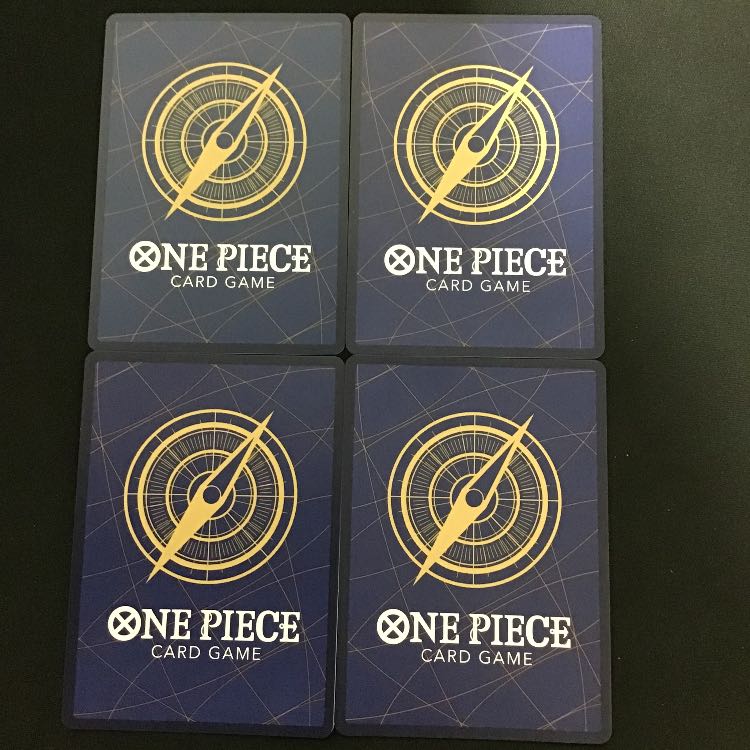 Monkey D. Luffy SEC OP10-118 4-Card Set