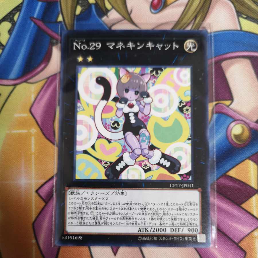 Number 29: Mannequin Cat Normal rare JP041