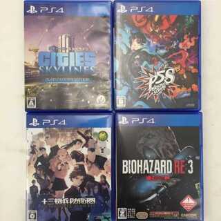 PS4 ソフト 4本セット 中古