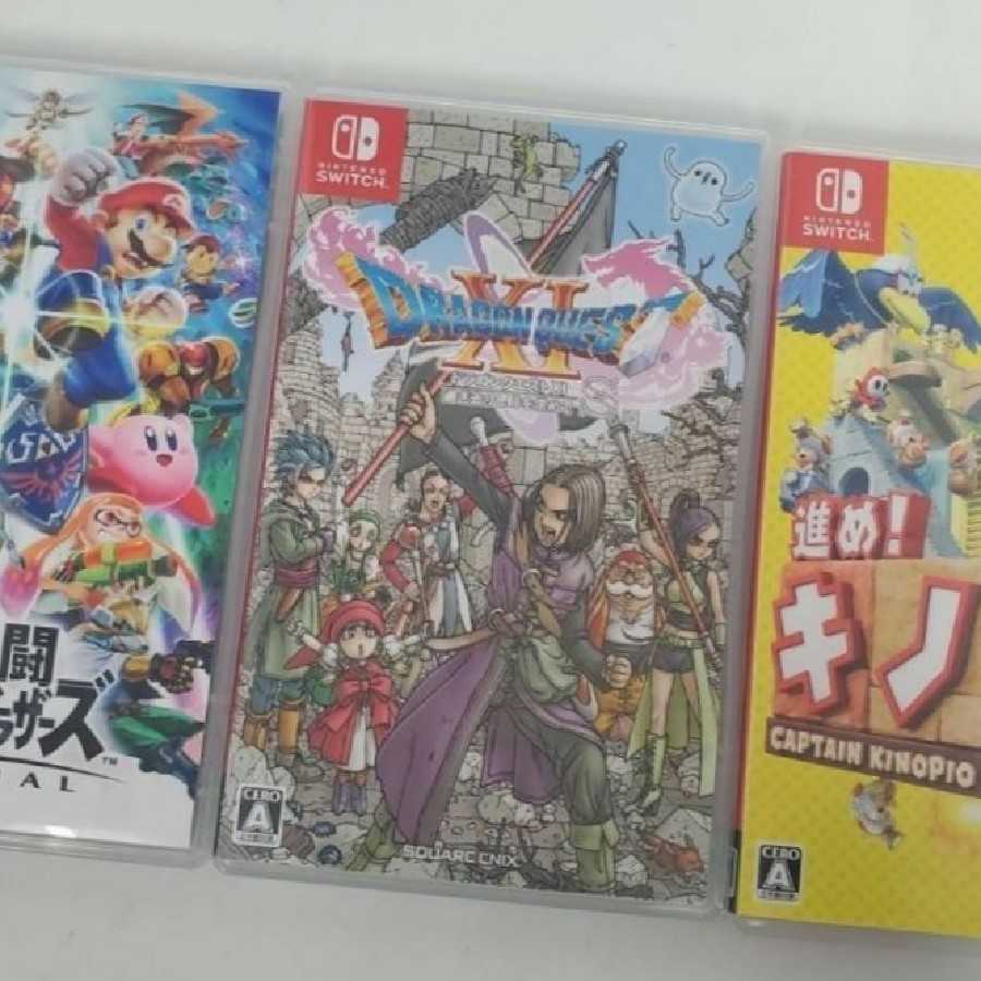 Nintendo Switch 3枚ソフト
