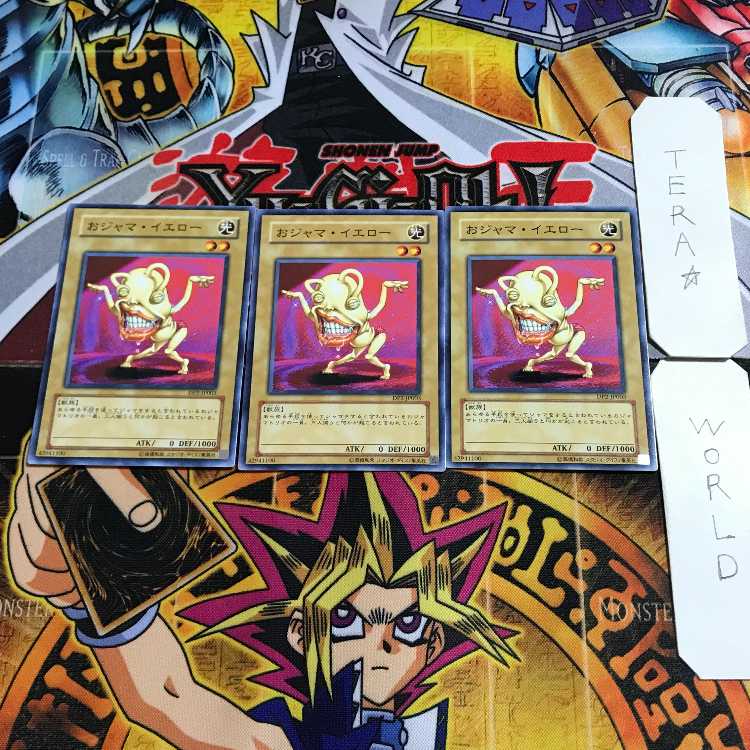 Ojama Yellow 5 Normal, set of 3 Tera