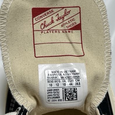 converse chuck taylor low ct70 current chack70 ox converse black black 162058c us10size jp28.5cm 28.5cm