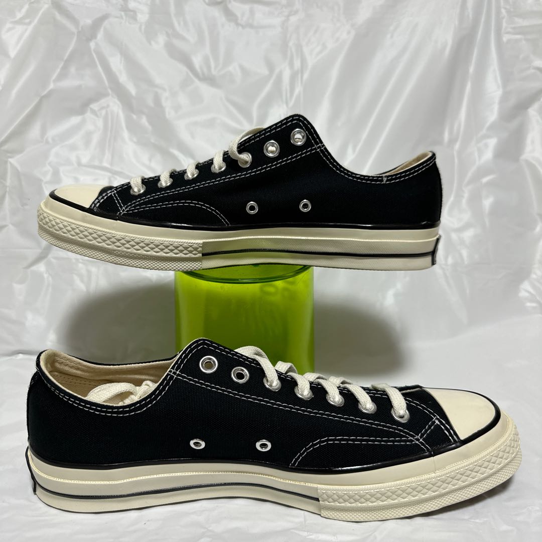 converse chuck taylor low ct70 current chack70 ox converse black black 162058c us10size jp28.5cm 28.5cm