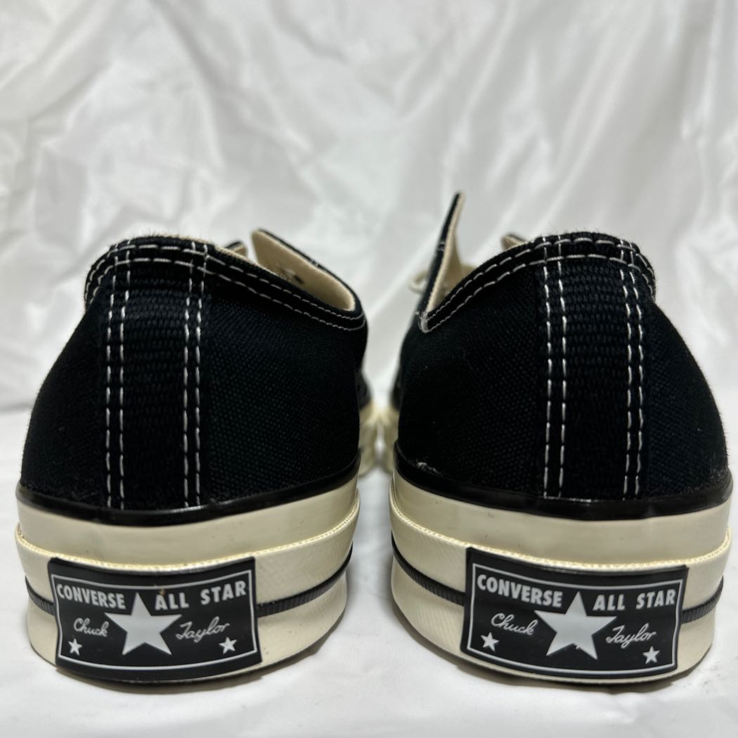 converse chuck taylor low ct70 current chack70 ox converse black black 162058c us10size jp28.5cm 28.5cm