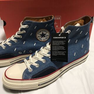 コンバース チャックテイラー 29.5cm 青柄 ハイ チャック70 ct70 29.5cm