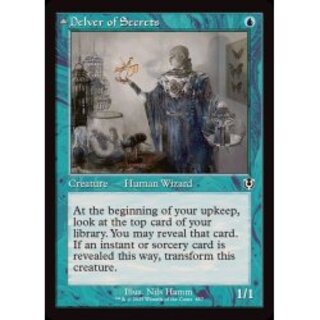 (FOIL)(old frame specs) Delver of Secrets/Delver of Secrets 《English》 [INR