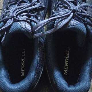MERRELL ランニングシューズ ダークブルー 28cm