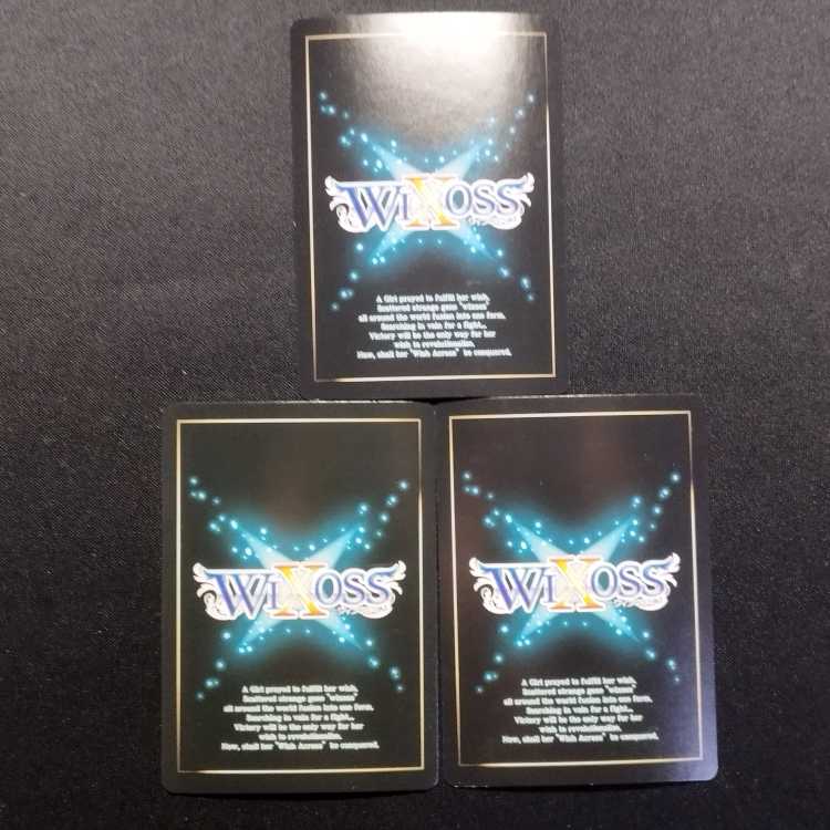 Used Wicross Code Art M-M-R WX02-058P C Set of 3