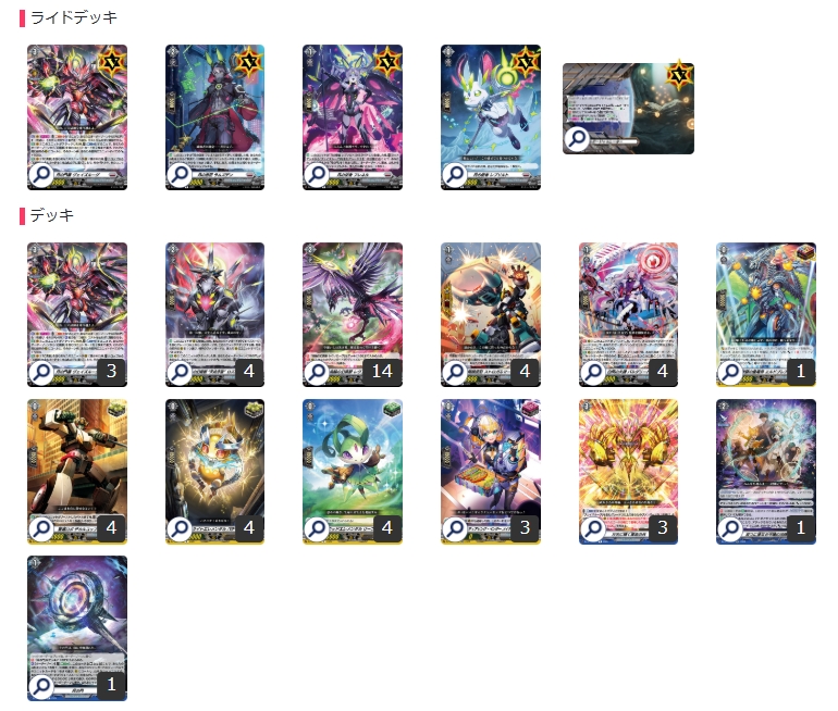 ヴェイズルーグデッキ