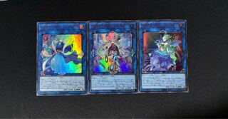 海晶乙女グレート・バブル・リーフ ウルトラレア JP054 海晶乙女アクア・アルゴノート ウルトラレア JP034 海晶乙女コーラルトライアングル ウルトラレア JP033