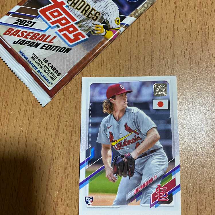 Topps Jake Woodford RC ルーキーカード