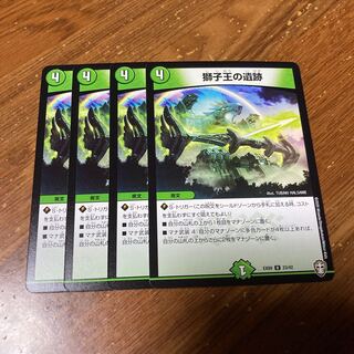 獅子王の遺跡　4枚