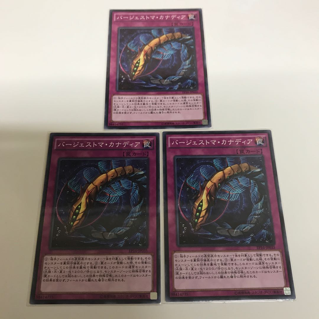 複数購入☆割有 バージェストマ・カナディア3枚