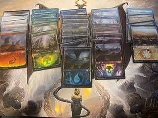 M21 ショーケース土地 foil 計28枚