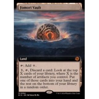 (FOIL)(Full Art) Fomori's Treasure Vault/Fomori Vault [English] [BIG