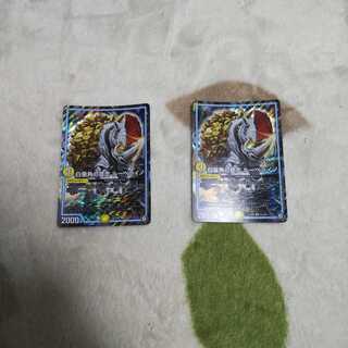 白皇角の意志 ルーベライノ 2枚