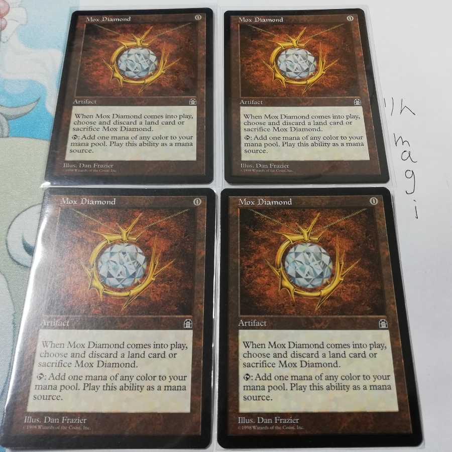 モックスダイアモンド 4枚 英語