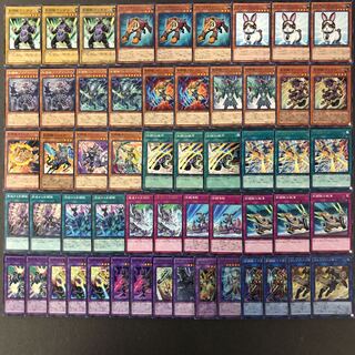 遊戯王 No.101 剣闘獣 デッキ40枚+EX15枚