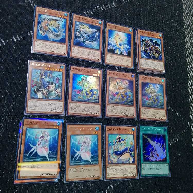 Yu-Gi-Oh Umi Emperor Water Seirin Deck Gaio Abyss [03407].