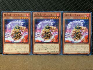 【ぽぽたん】遊戯王 9900 猛炎星-テンレイ 3枚 ノーマル