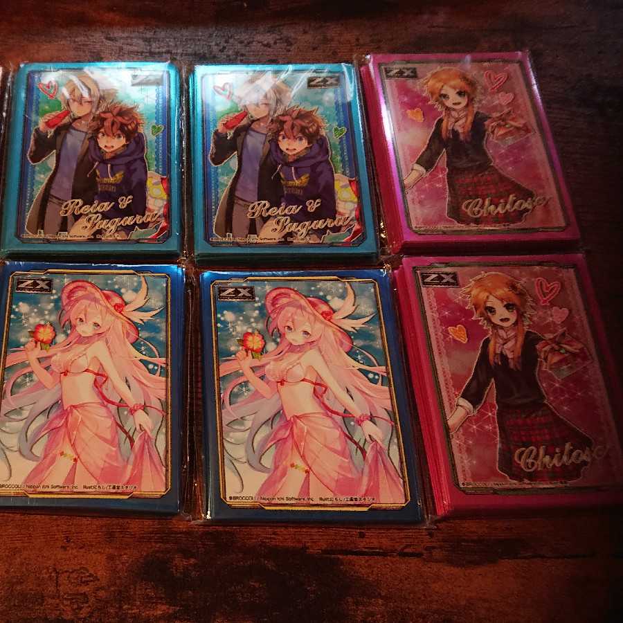 Z/X ゼクス スリーブ 2セット 60枚