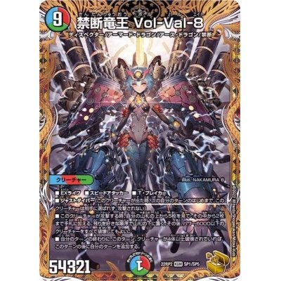 エラーカード】禁断竜王 vol-val-8 ARS鑑定品 volval8