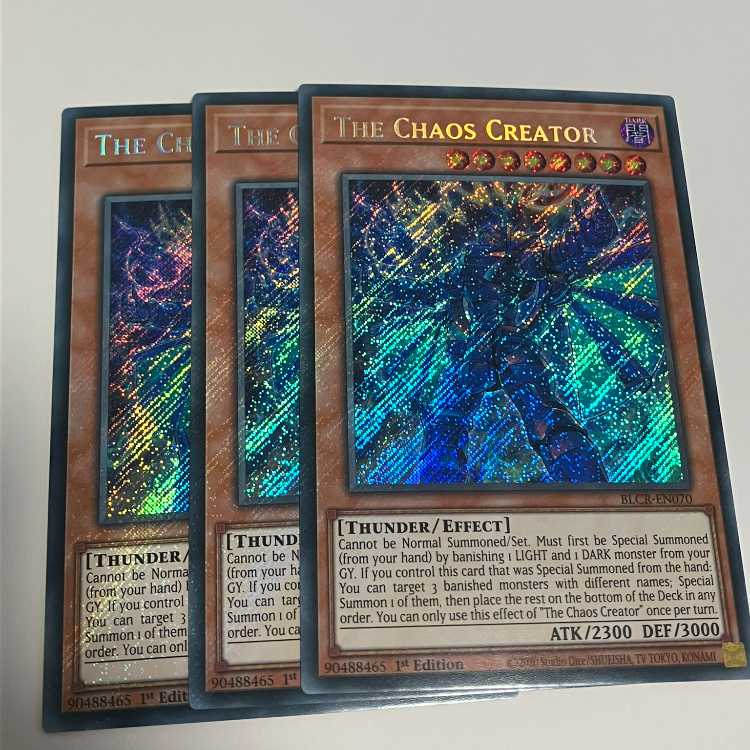 The Chaos Creator English EU edition 3 copies