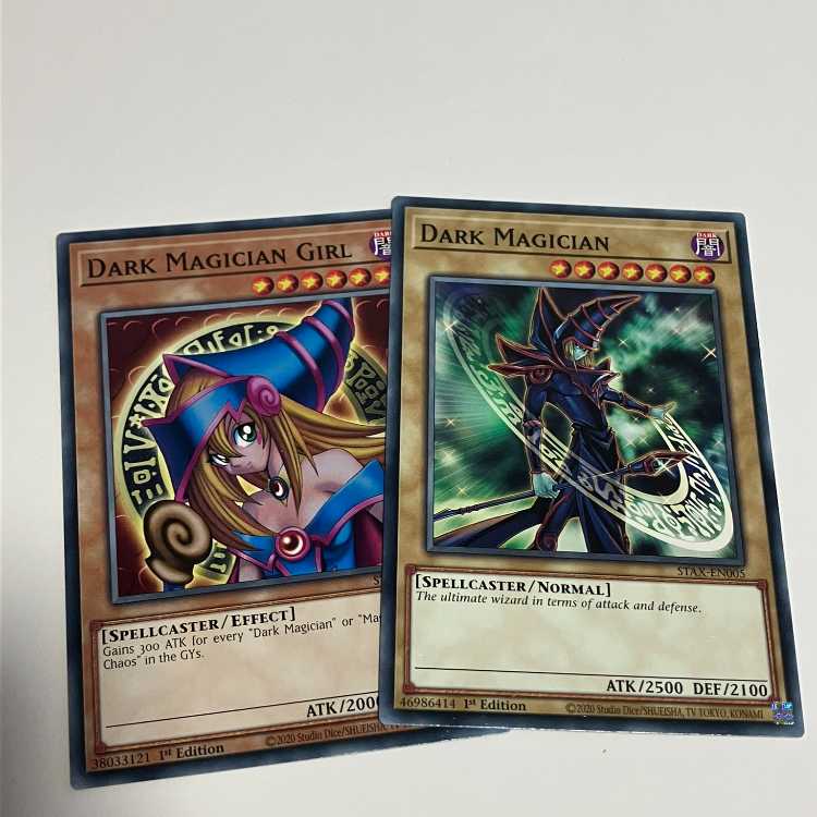 Dark Magician Dark Magician Girl English EU edition STAS