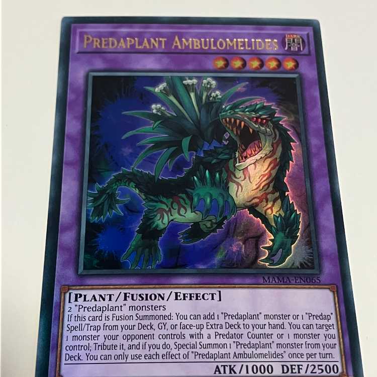 Prey Upon Plant Ambromeridus English EU edition