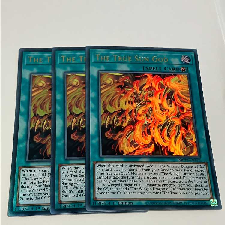 True Sun God English EU edition 3 copies