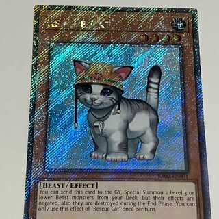 レスキューキャット　英語版　EU版　プラチナムシークレットレア