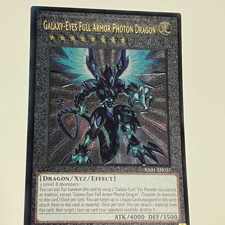 Galaxy-Eyes Full Armor Photon Dragon English EU Relief