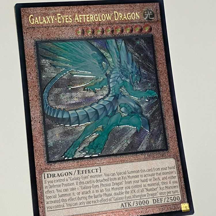 Galaxy-Eyes Afterglow Dragon English EU Relief Ultimate