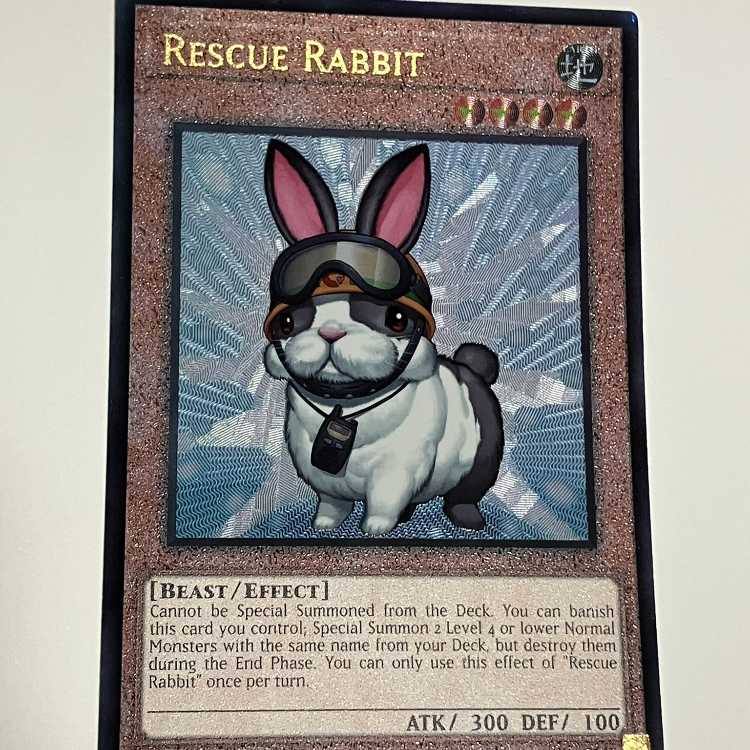 レスキューラビット　英語版　EU版　レリーフ　アルティメット