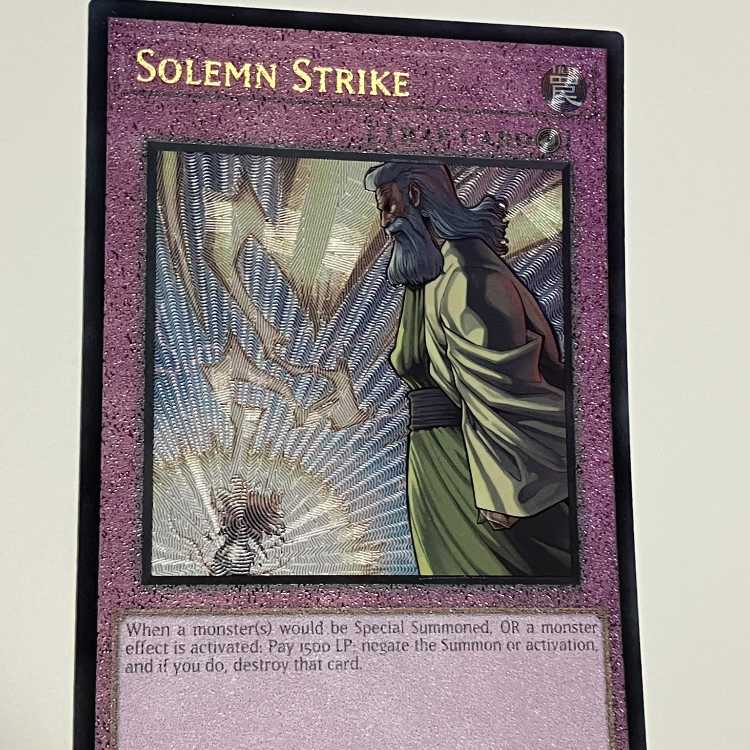 Solemn Strike English EU Relief Ultimate