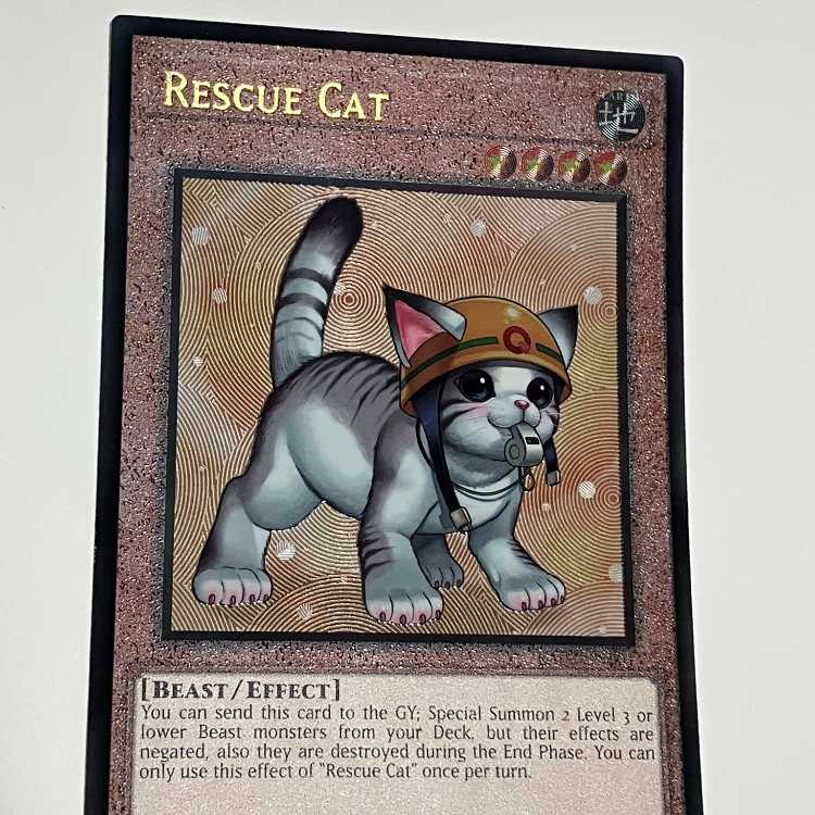 レスキューキャット　英語版　EU版　レリーフ　アルティメット　絵違い