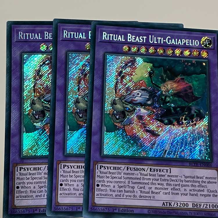 Ritual Beast Ulti-Gaiapelio English EU edition 3 copies